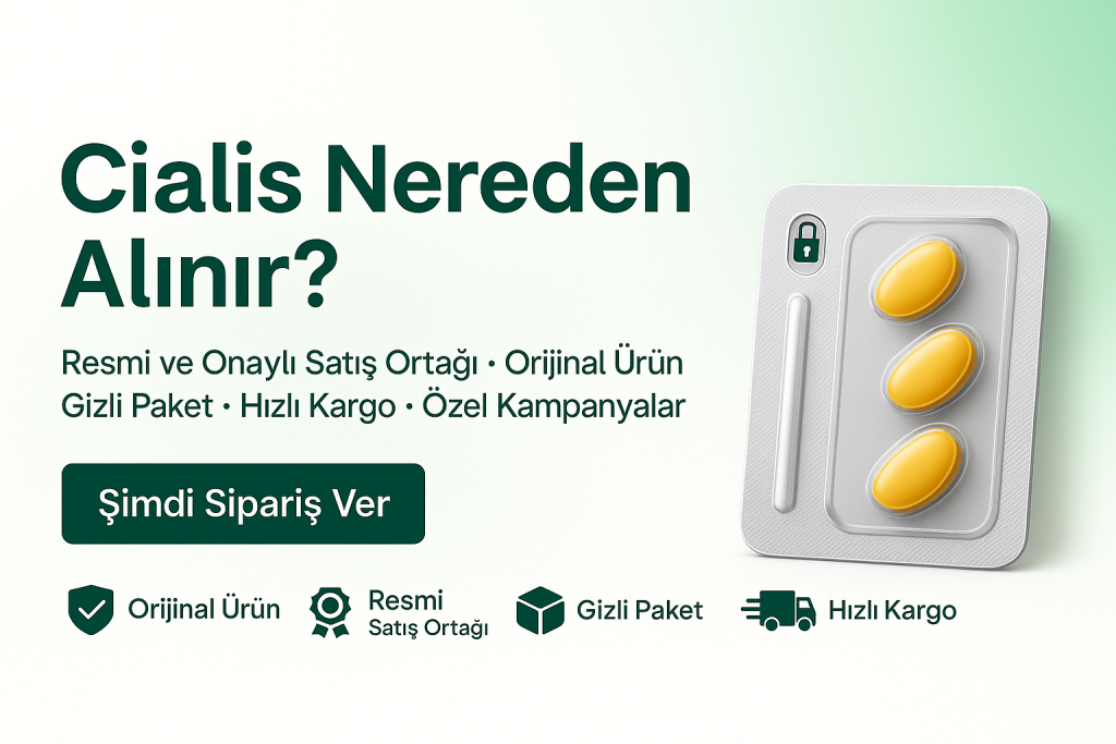 Cialis Nereden Alinir